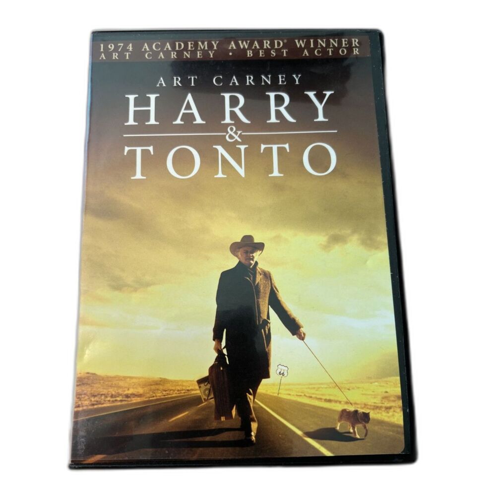 Harry & Tonto DVD Drama Movie w/ Art Carney 1974 Academy Award Winner Best Actor